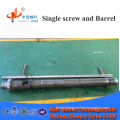 Recycling PP PE Granulation pellet single screw barrels